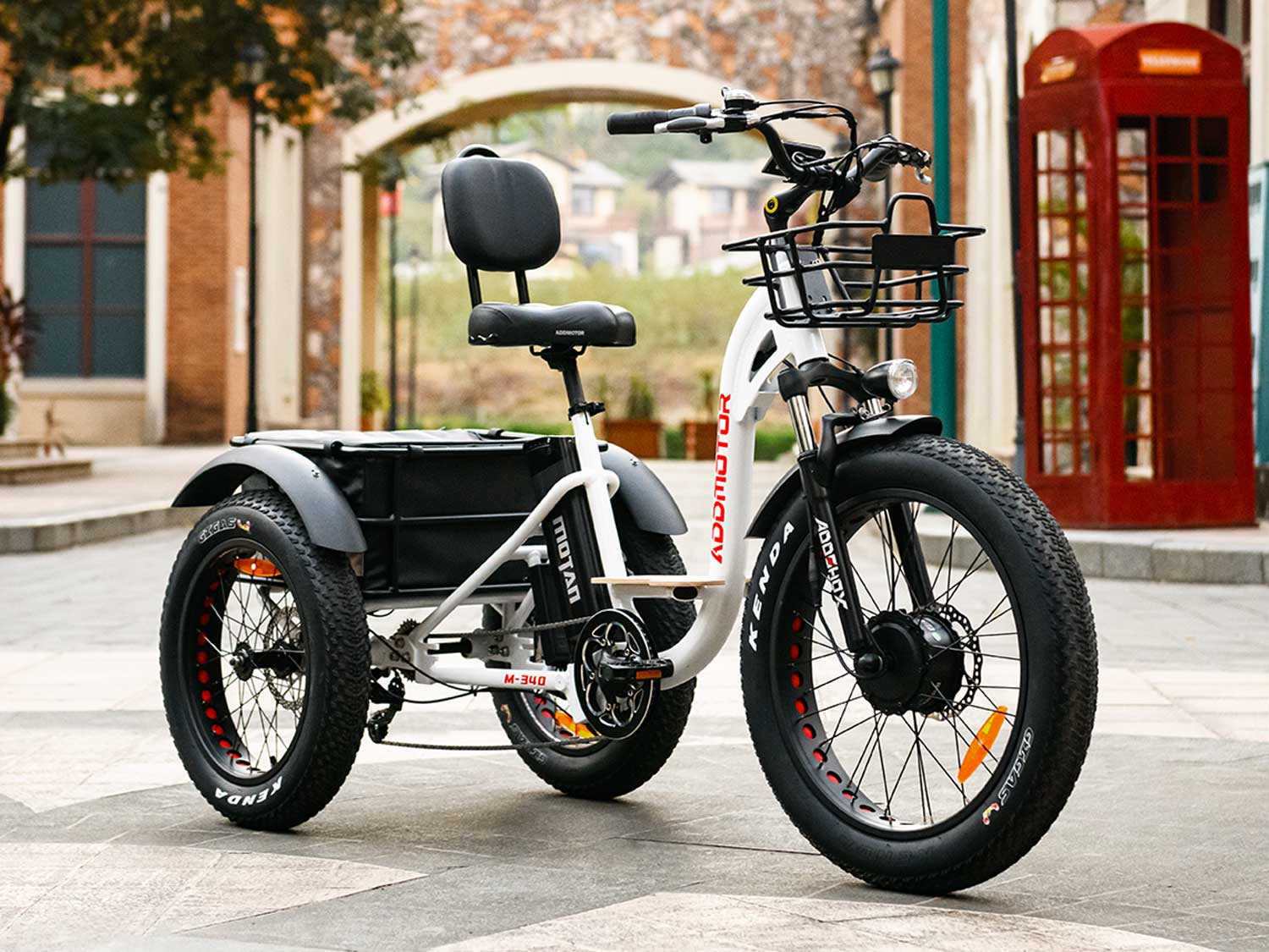 M340 Electric Fat Trike