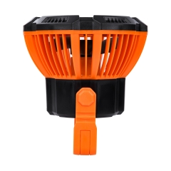 Multi-Functional Outdoor Fan and Light - Variable Power (1W-6W), Long-Lasting Performance (6-25H), Powered by DC5V,2A Battery