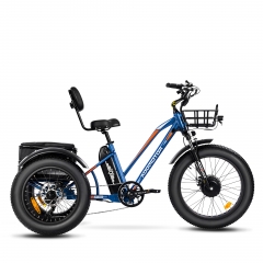 TRIKETAN M-350 Electric Trike - Neptune Blue